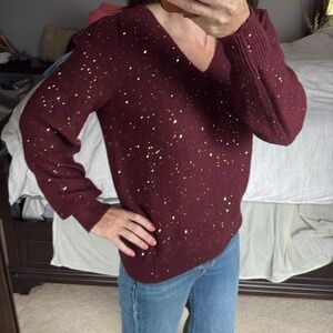 Loft sequined sweater